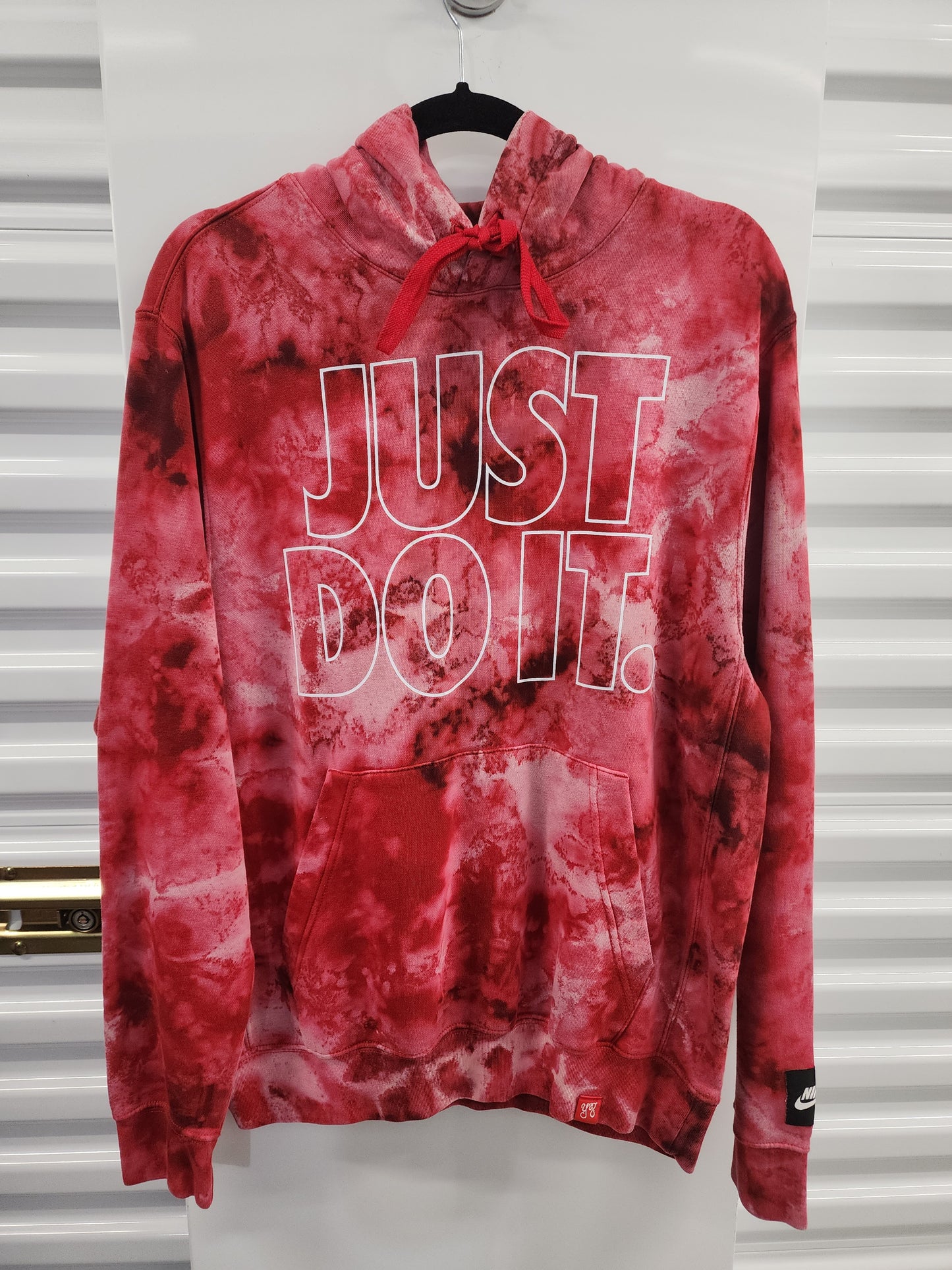 Custom Bleach Tie Dye Hoodie