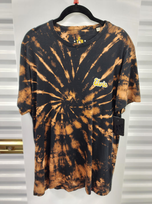 Custom Bleach Dye Band T-Shirt