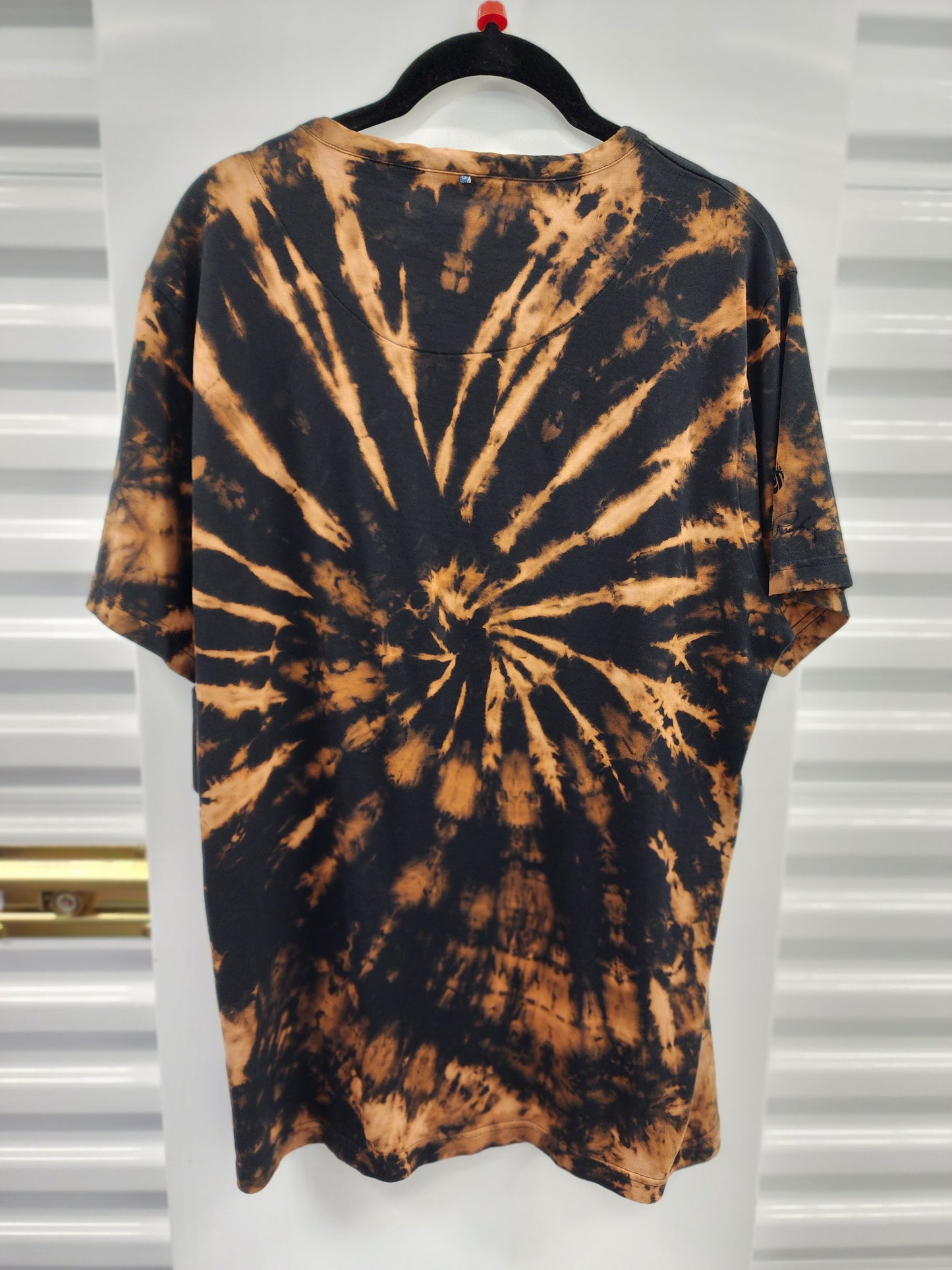 Custom Bleach Dye Band T-Shirt