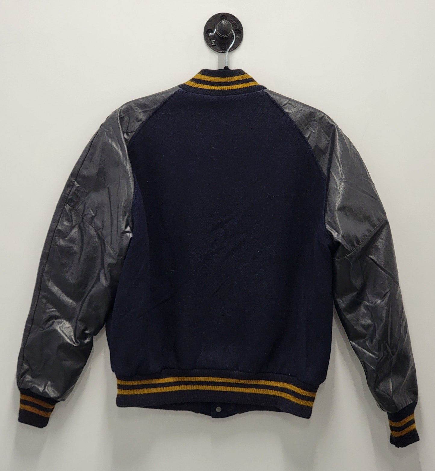 Vintage Leather Varsity Jacket