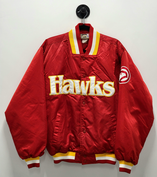 Vintage Atlanta Hawks Bomber Jacket