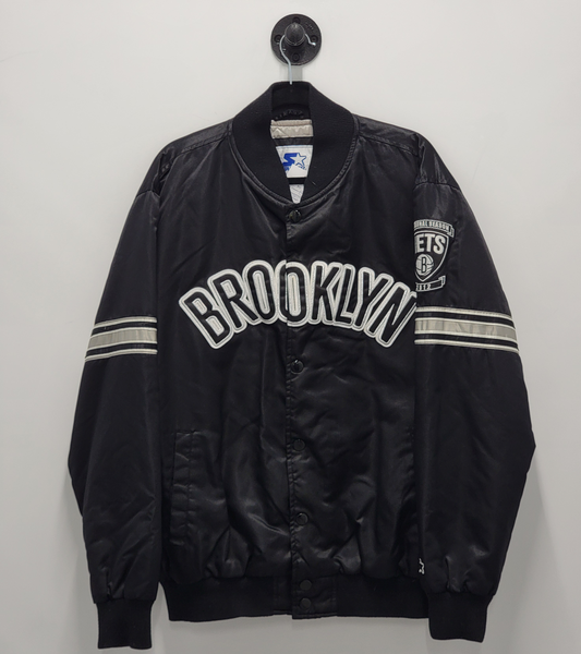 Vintage Brooklyn Nets Bomber Jacket